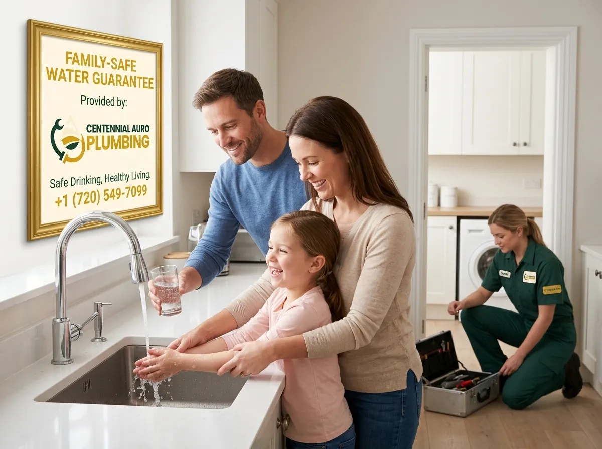 Family safe water guarantee — Centennial Auro Plumbing Aurora CO